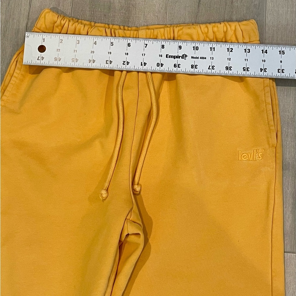 Levi’s Gold Tab Golden Orange Yellow Jogger Sweatpants 100% Cotton Size XS - Picture 5 of 11